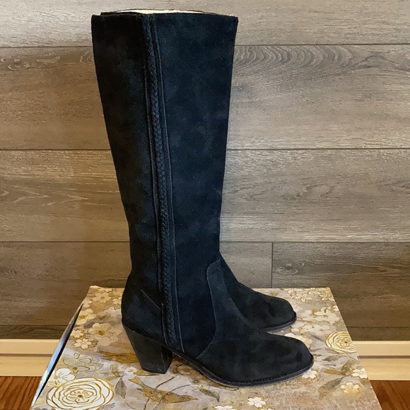 MICHAEL Michael Kors Shoes - Michael Michael Kors Knee High Suede Leather Boots